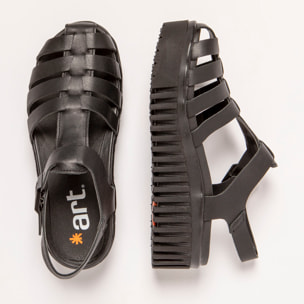 Sandalia de cuña 1575 NAPPA BLACK/BRIGHTON color Black