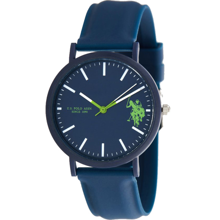 Orologio U.S. Polo Assn. In silicone blu