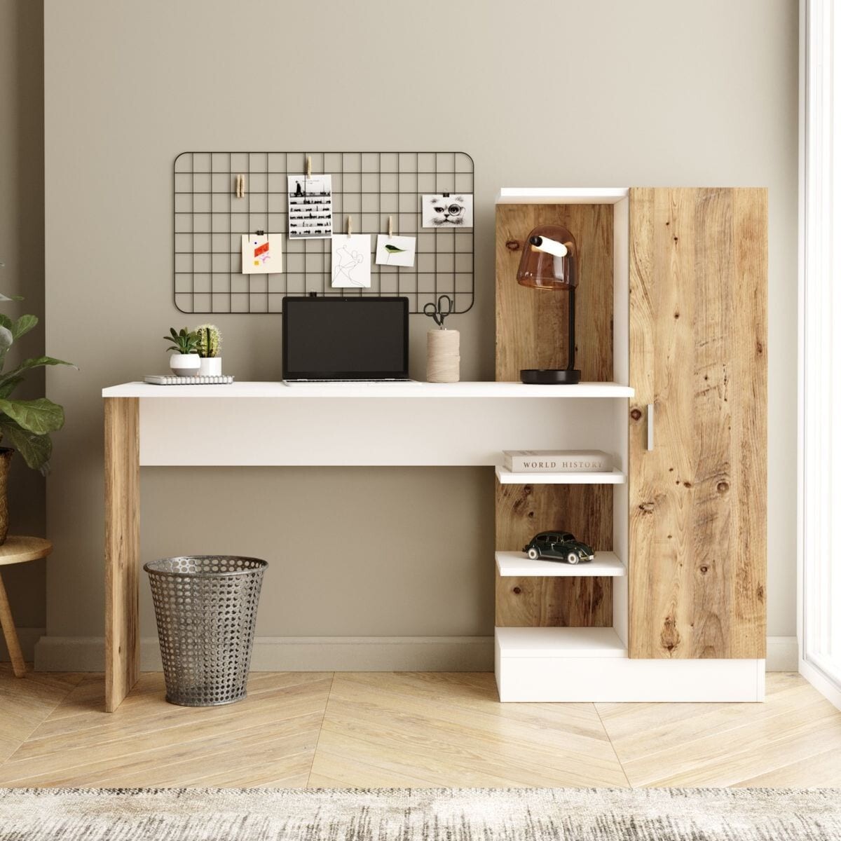 Bureau combiné bicolore - ELYRA