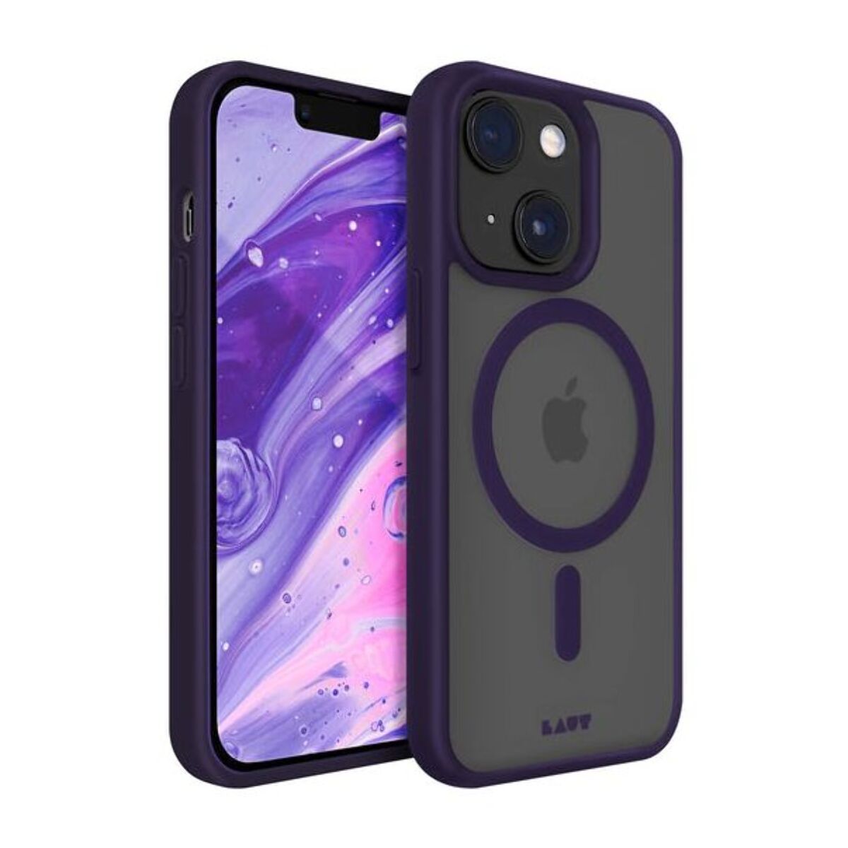 Coque LAUT iPhone 14Plus MagSafe Violet