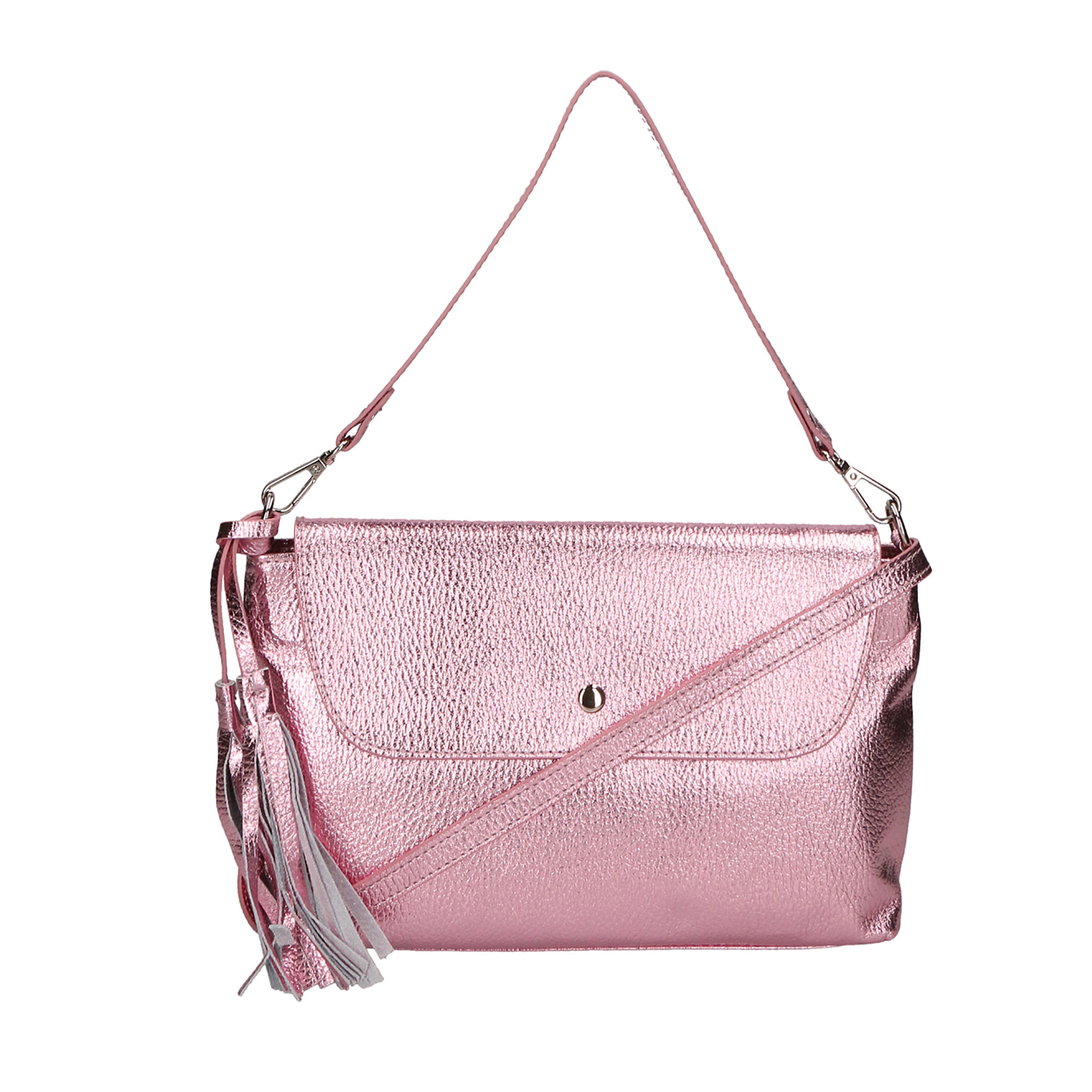 Borsa a spalla  da donna In Vera pelle Made in Italy 28x10x6 cm