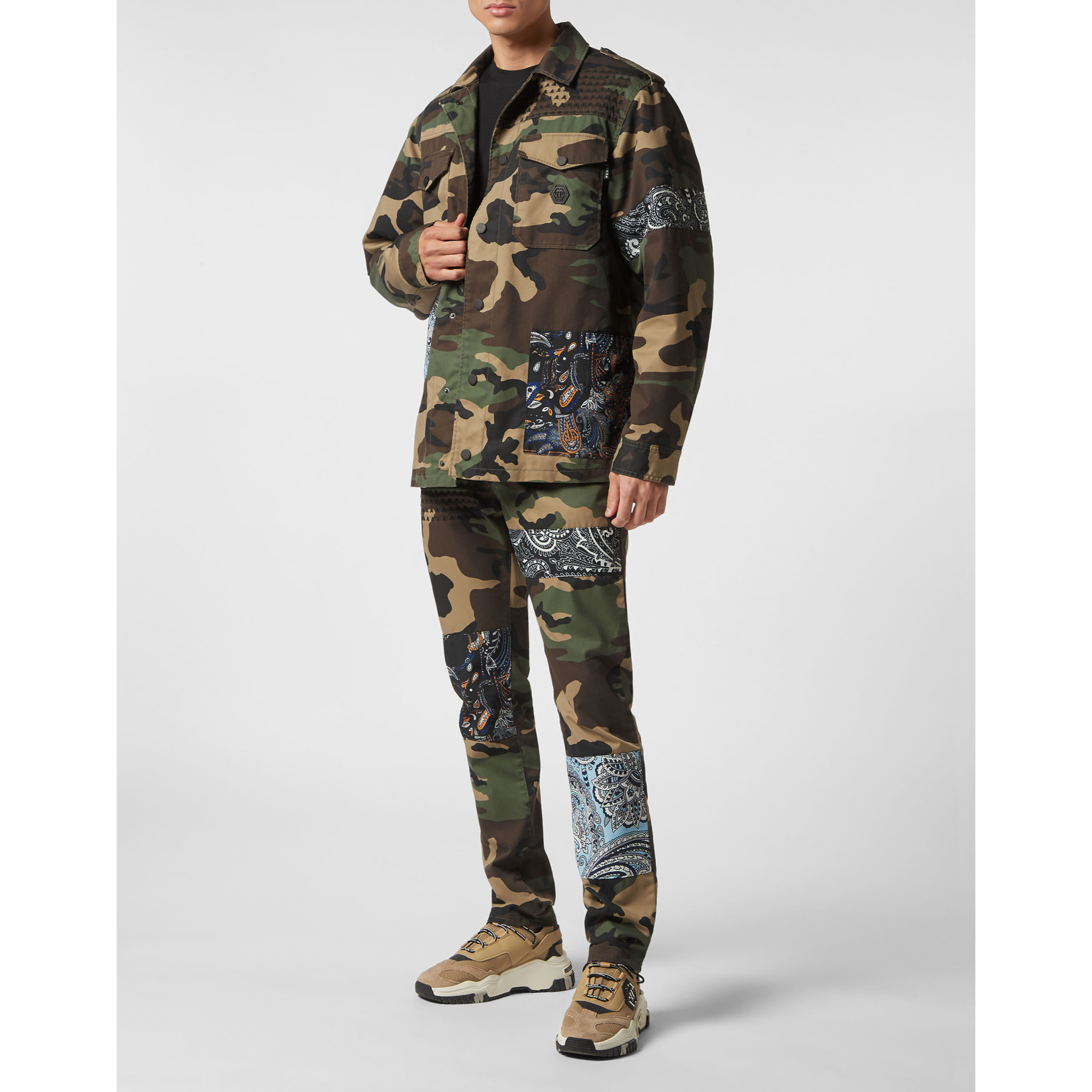 PHILIPP PLEIN Denim Jacket PAISLEY