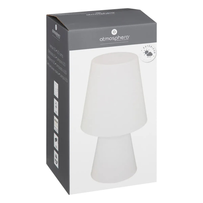 Lampes à poser d'extérieur "Wiza" - blanc - H32 - 5 cm