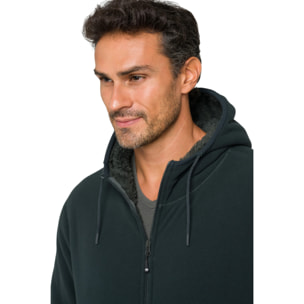 Chaqueta BLIZZARD acolchada de sudadera Verde oscuro