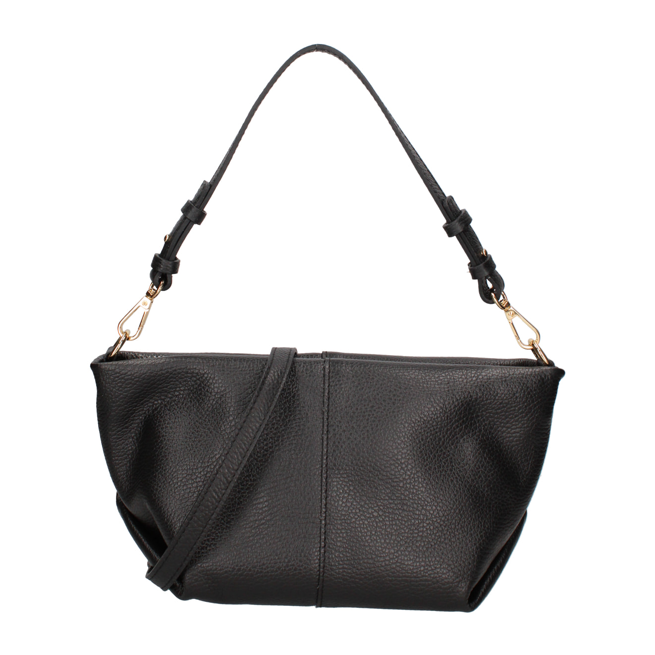 Borsa a spalla da donna In Vera pelle Made in Italy 30x15x12 cm