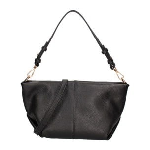 Borsa a spalla da donna In Vera pelle Made in Italy 30x15x12 cm