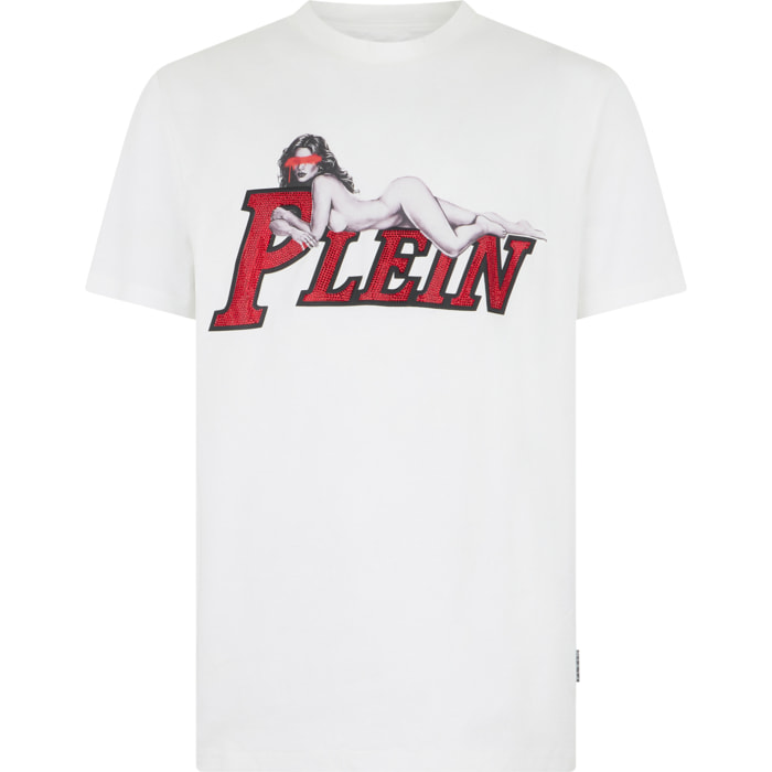 PHILIPP PLEIN Camiseta de cuello redondo y manga corta