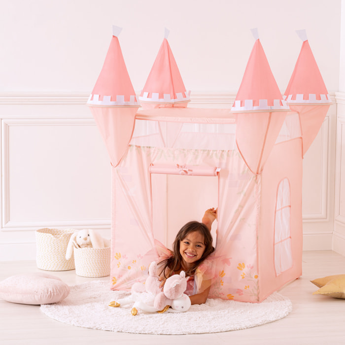 Tente pop up château princesse
