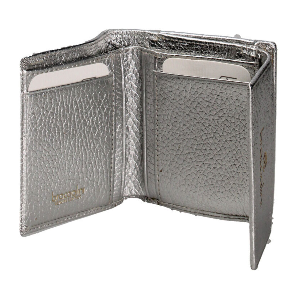 Portafoglio  da donna In Vera pelle Made in Italy 11x8,5x4 cm