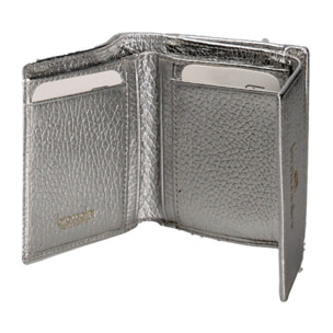 Portafoglio  da donna In Vera pelle Made in Italy 11x8,5x4 cm