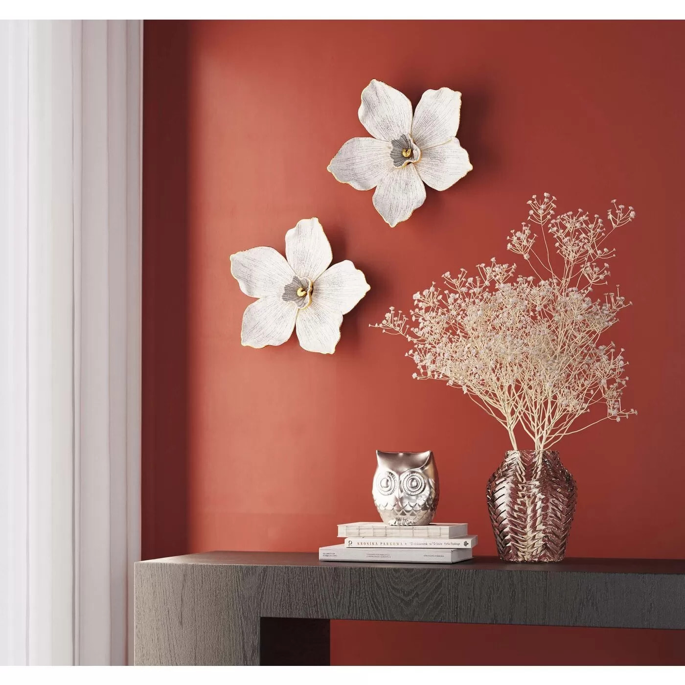 Déco murale Orchidée blanche Kare Design
