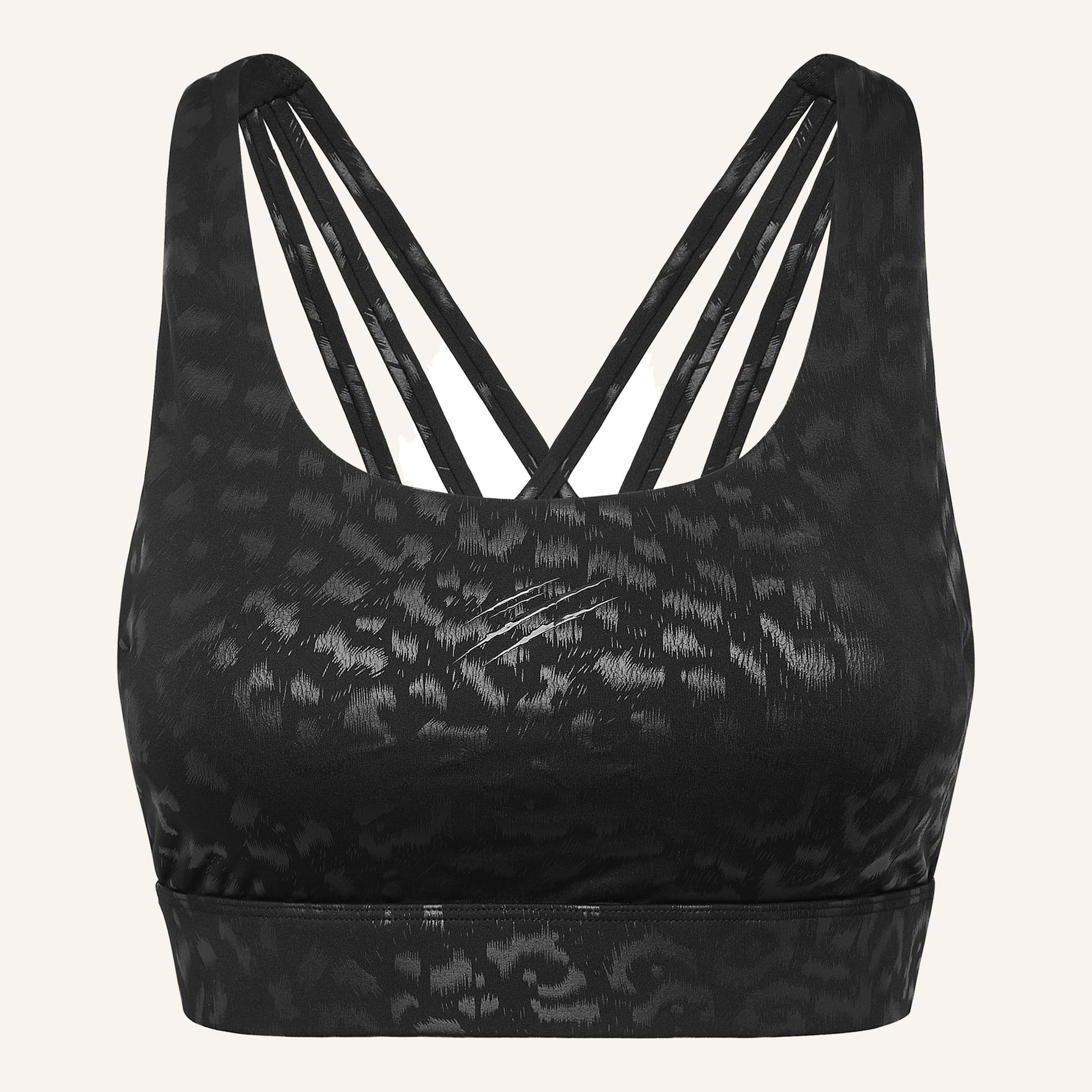 PLEIN SPORT Reggiseno sportivo LEOPARD