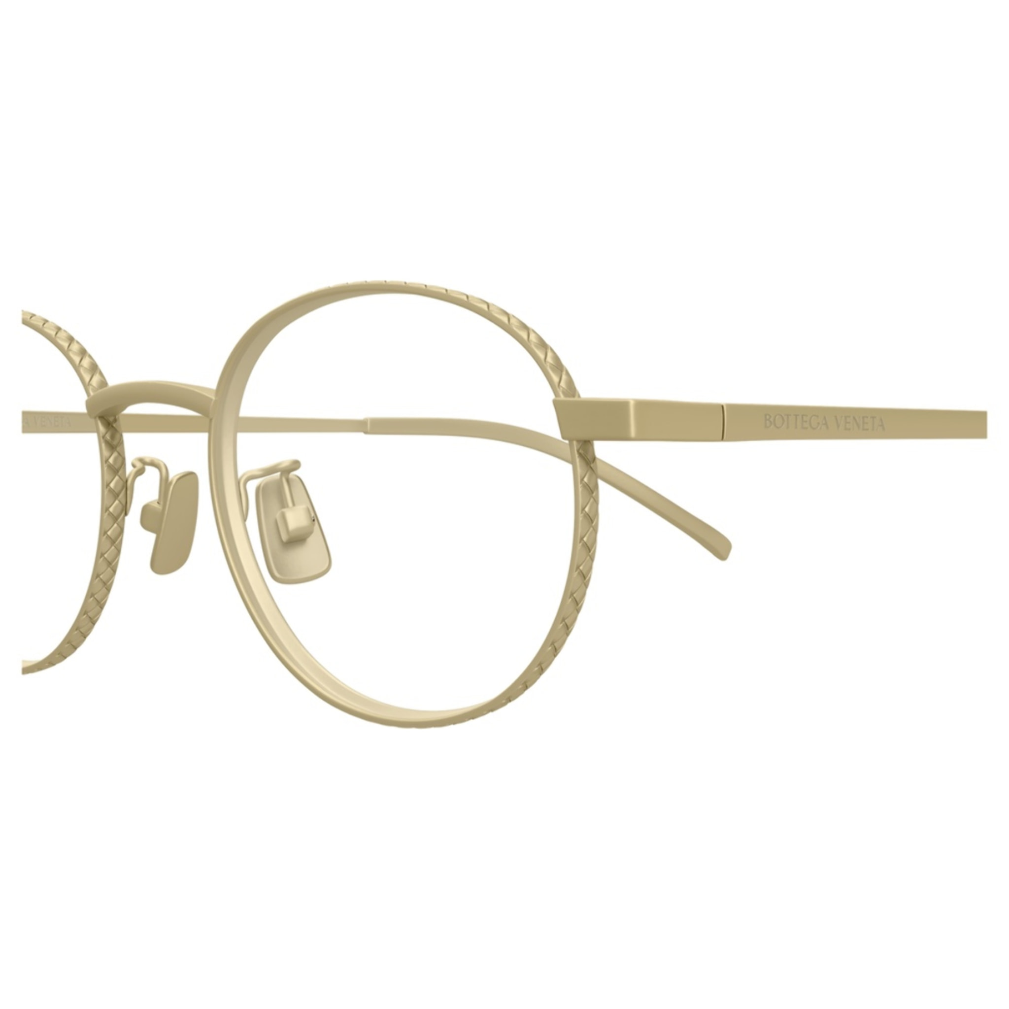 Gafas de Vista Bottega Veneta BV1426OA-001 de Titanio Unisex 50 mm