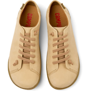 Sneakers - CAMPER Peu Cami - Beige - Pelle nabuk