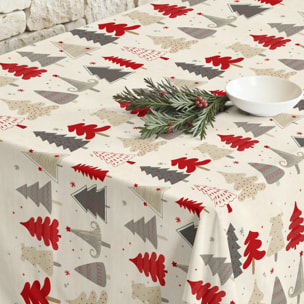 Nappe en résine Anti-tâches Christmas Laponia 52 100