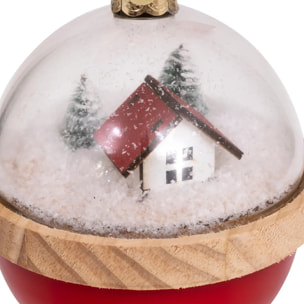 Bougie parfumée boule à neige 130 g