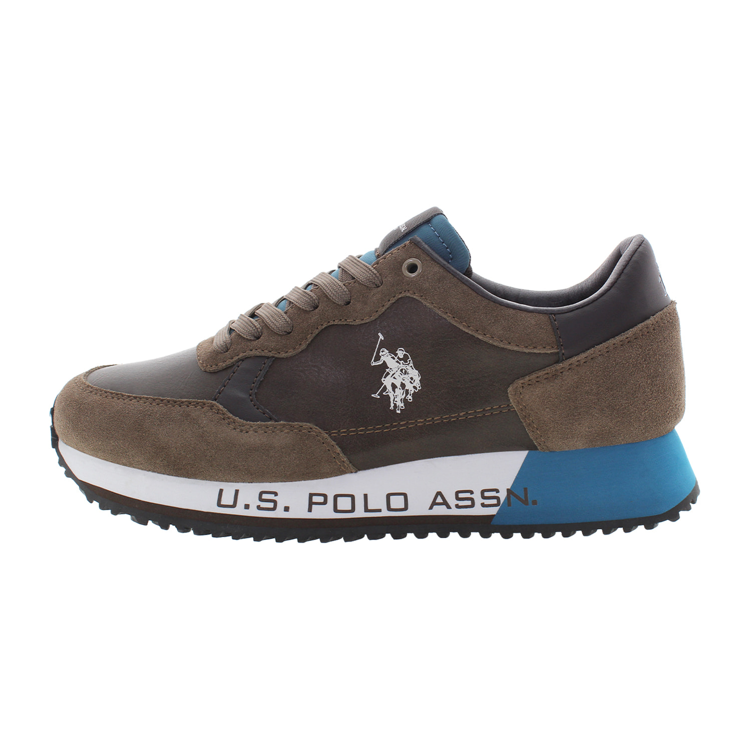 Sneakers U.S. Polo Assn. marrone chiaro