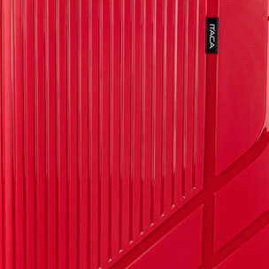 Juego De Maletas Rígidas Pp Itaca 761300 Viaje Pp Itaca Online Rojo