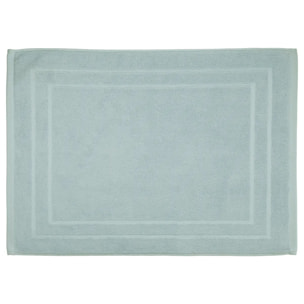 Tapis de bain "Praia" en coton bleu clair 50x70cm