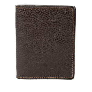 Azzone tarjetero de piel auténtica Dollaro.