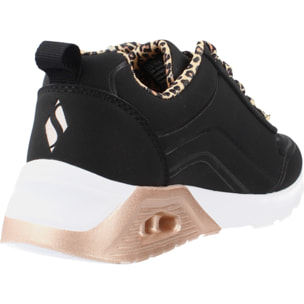 Zapatillas Niña Uno Lite 2.0 - Leopard Stride Negro
