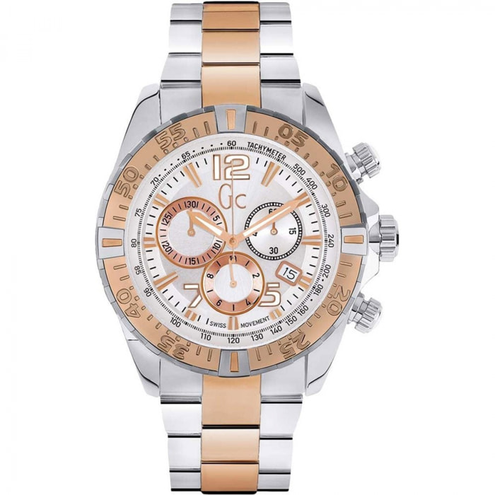 Reloj Gc Y02006G1 Hombre Analogico Cuarzo con Correa de Acero inoxidable