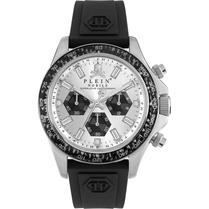 Orologio Philipp Plein NOBILE RACING Silicone Nero