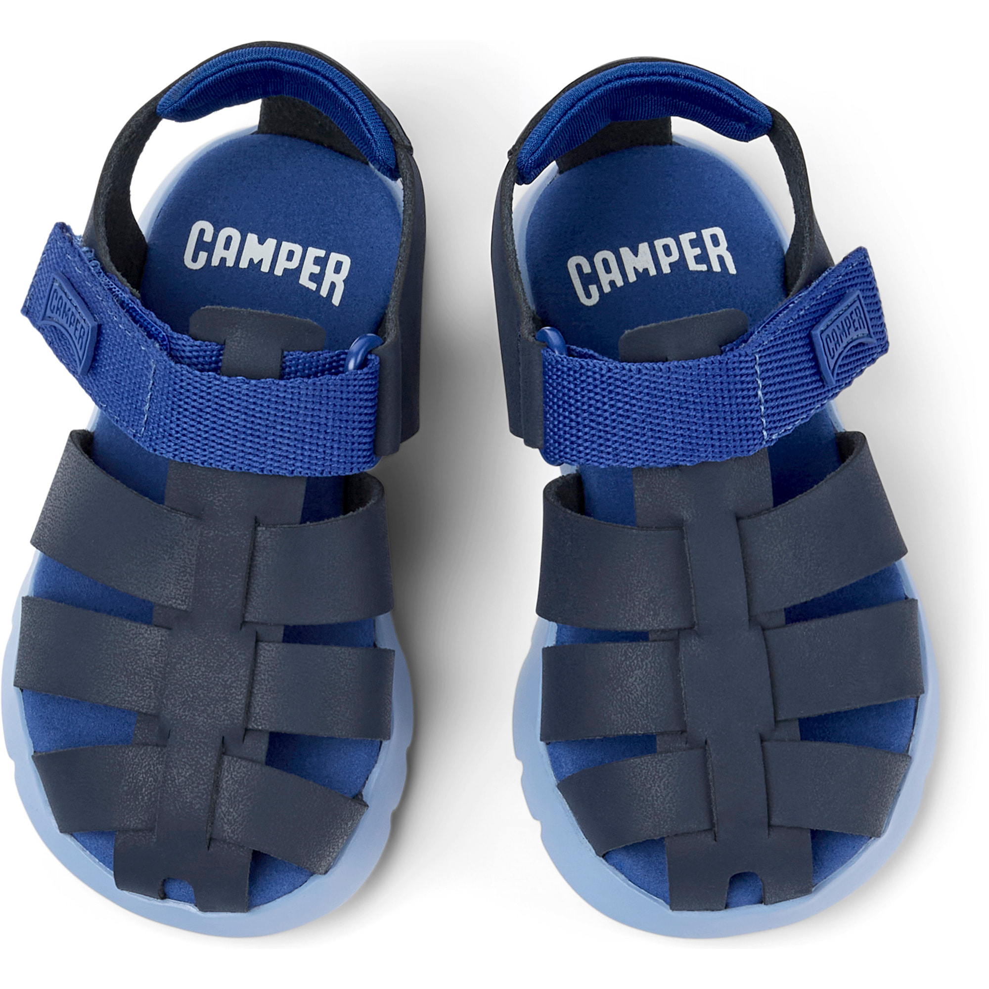 Sandalias - CAMPER Oruga - Azul - Piel de ante