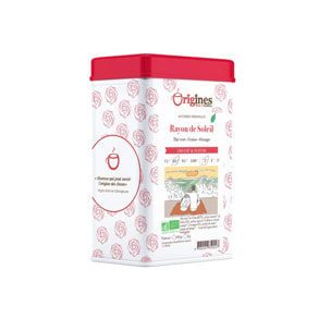 Rayon de Soleil - Thé Vert Bio de Chine - Boîte Métal 100g