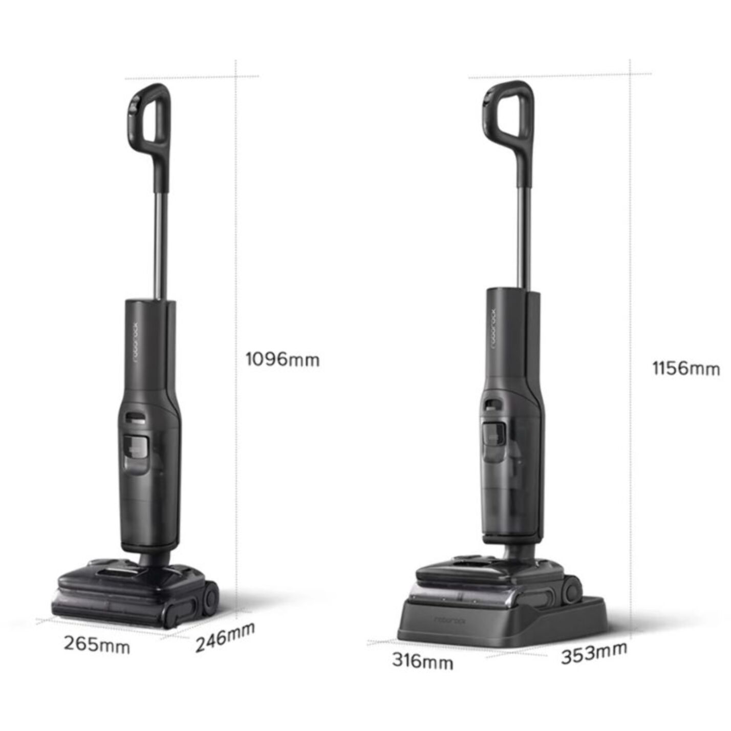 Nettoyeur de sol ROBOROCK F25 Ultra avec fonction vapeur et lavage à l'eau chaude