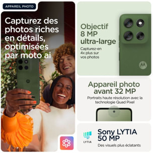 Smartphone MOTOROLA G56 Vert 256Go