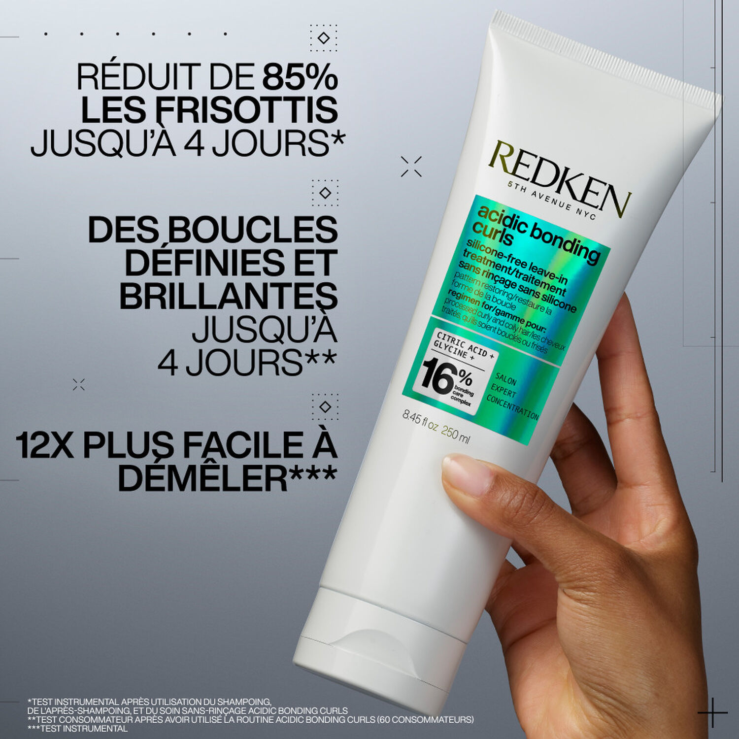 Acidic Bonding Curls - Soin Sans Rinçage Réparateur Pour Cheveux Bouclés Abimés 250 ml