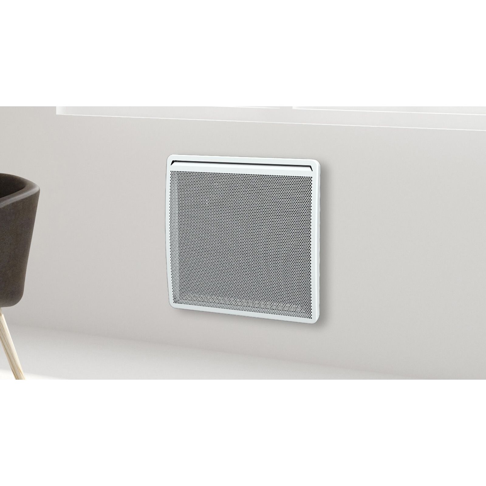 Panneau rayonnant aluminium blanc LCD 500W