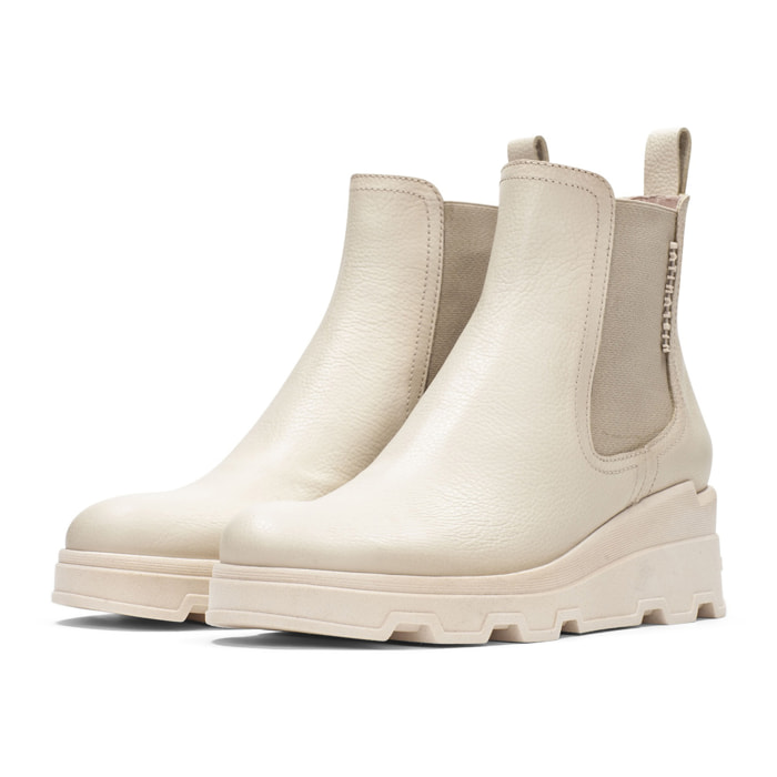 Botin Florencia Milk 5 cm