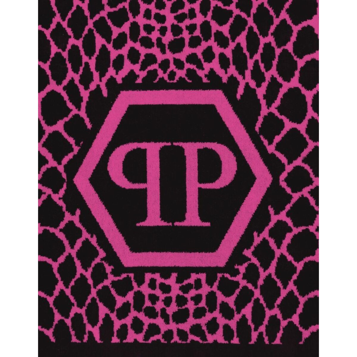 PHILIPP PLEIN Toalla de gimnasio PYTHON BEACH