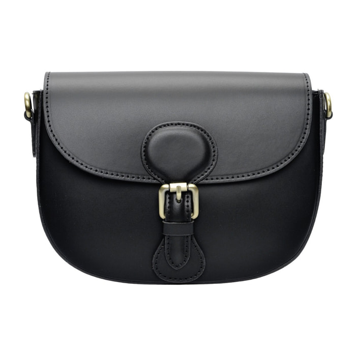 Borsa a spalla Anna Luchini Nero