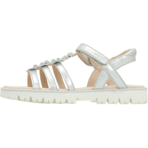 Sandalias Niña de la marca GEOX  modelo J SANDAL STARBLUSH G Silver