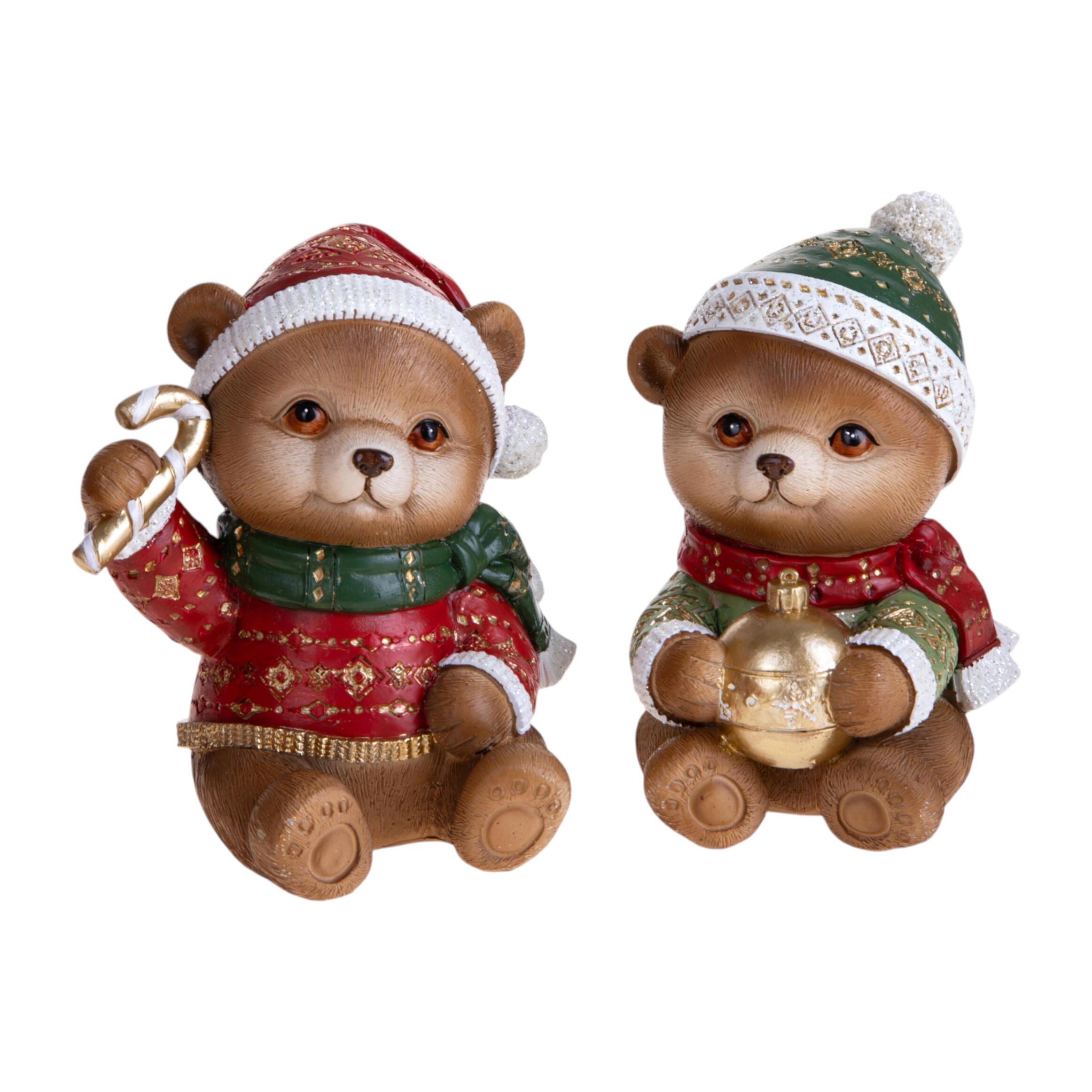 Orsetti natale - Pezzi 1 - MARRONE - Bianchi Dino SpA