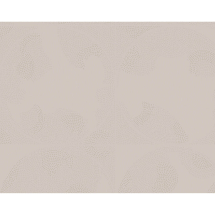 Set pur coton enduit motif jacquard Mille gouttes nacre