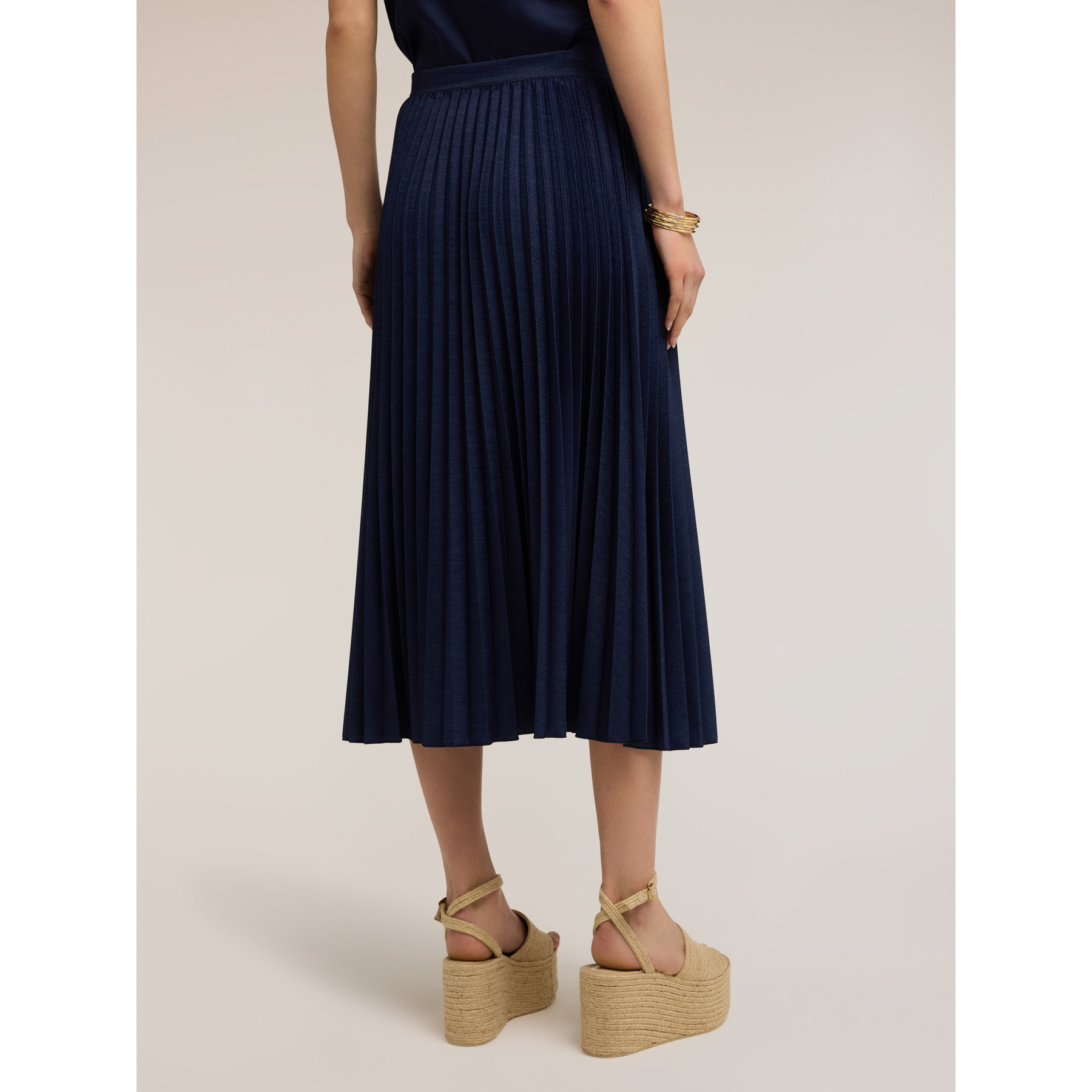 Motivi - Gonna plissé - Blu