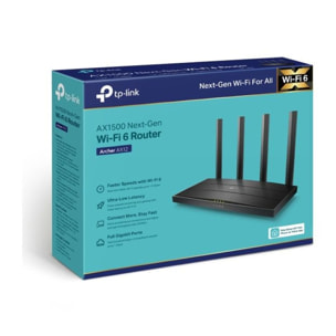 Routeur Wifi TP-LINK Archer AX12 Wifi 6 (AX1500Mbps)