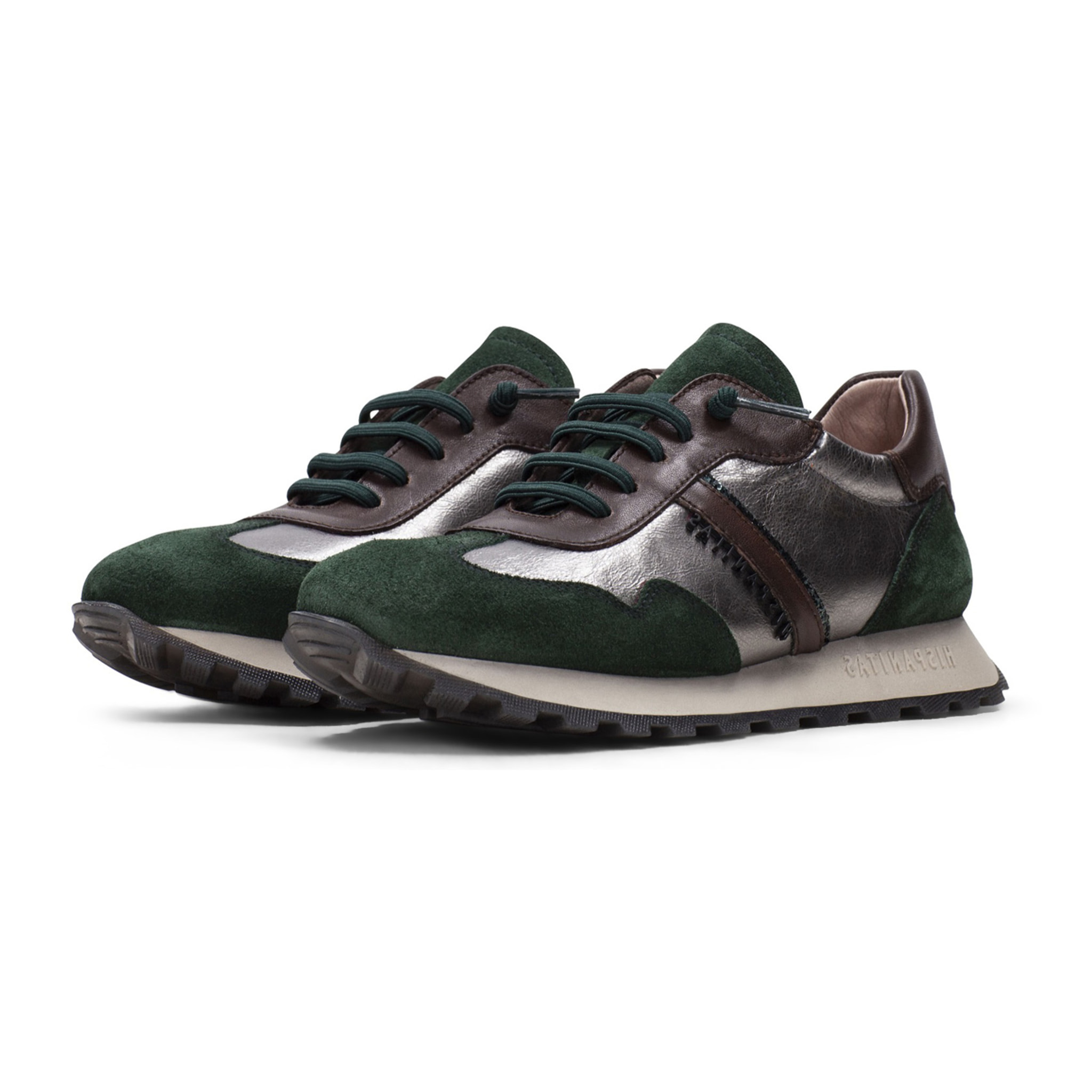 Deportivo Loira Verde acero marron 3 cm