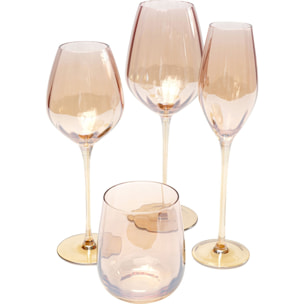 Verres à vin rouge Bina Mocca set de 6 Kare Design