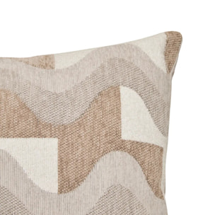 Coussin Floe beige lin 58x38cm
