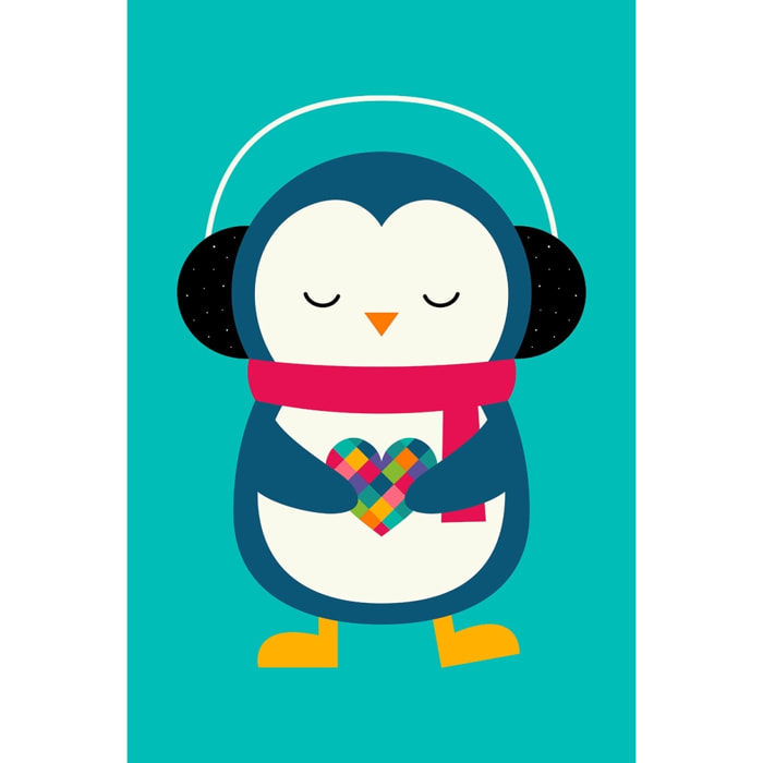 Tableau coeur à prendre Toile imprimée