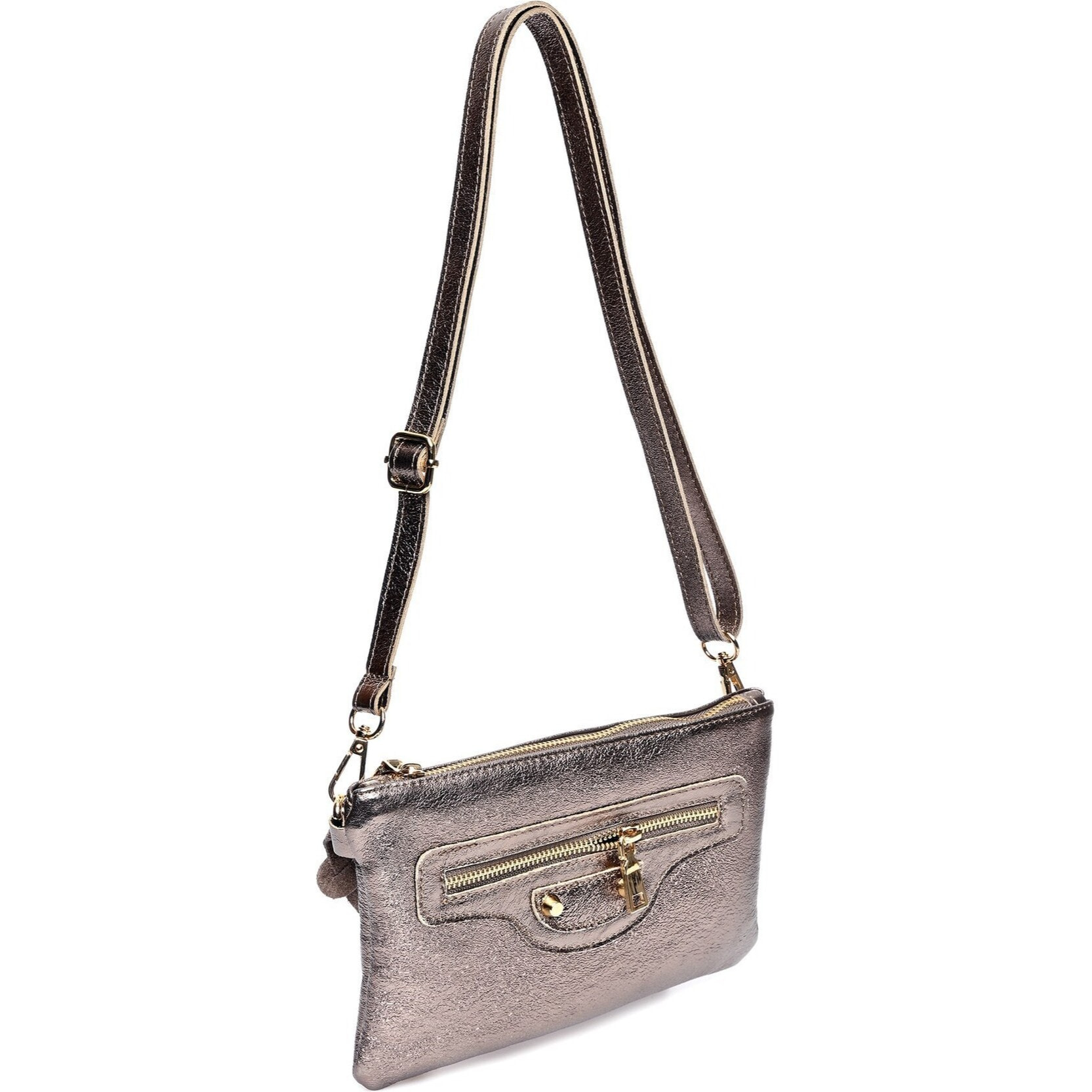 Borsa a spalla Anna Luchini Giallo