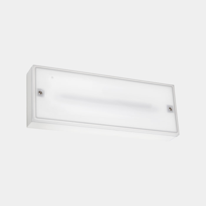 Ledsc4 LedsC4 - Aplique LED IP65 para Interior y Exterior, Eficiencia Energética, 2700K-4000K, 5W-40W, Fácil Instalación, Blanco Semitransparente