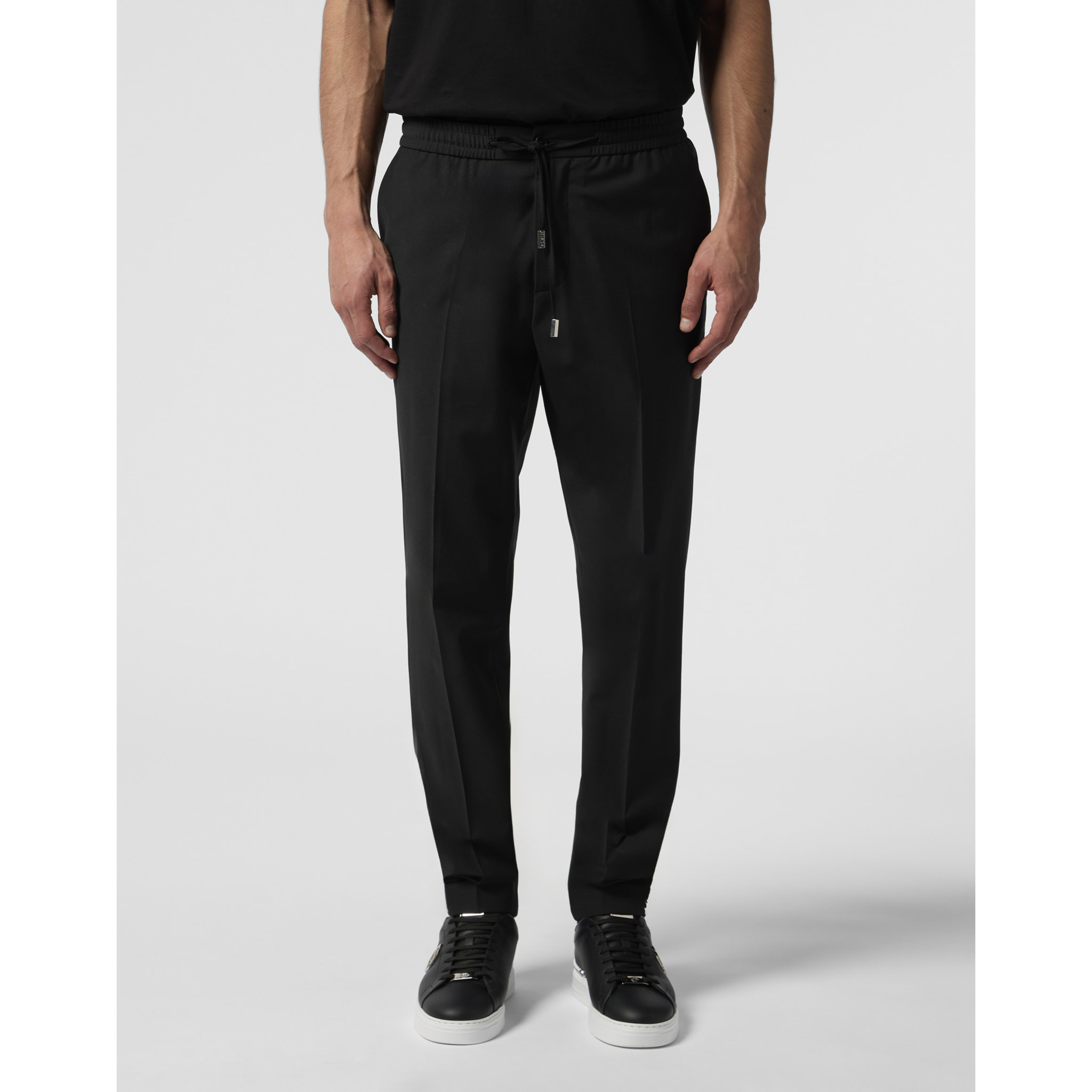 PHILIPP PLEIN Wool Gigolo Fit Trousers
