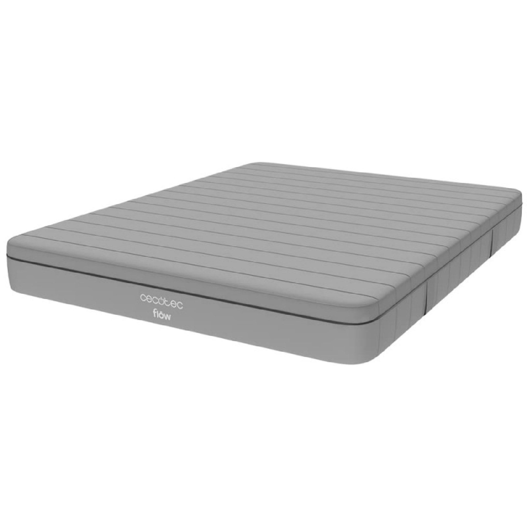 Cecotec Matelas Flow Two + 150x200 3 couches, 21 cm de hauteur, haute fermeté, H
