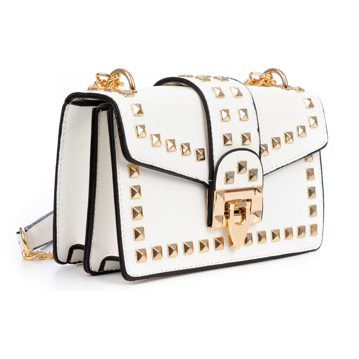 VillaIrpina bolso bandolera tote mini, de piel sintética.